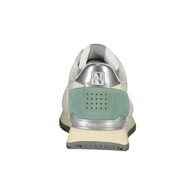 Sneakers Donna Bianche Stampa Logo Bianco miniatura 2