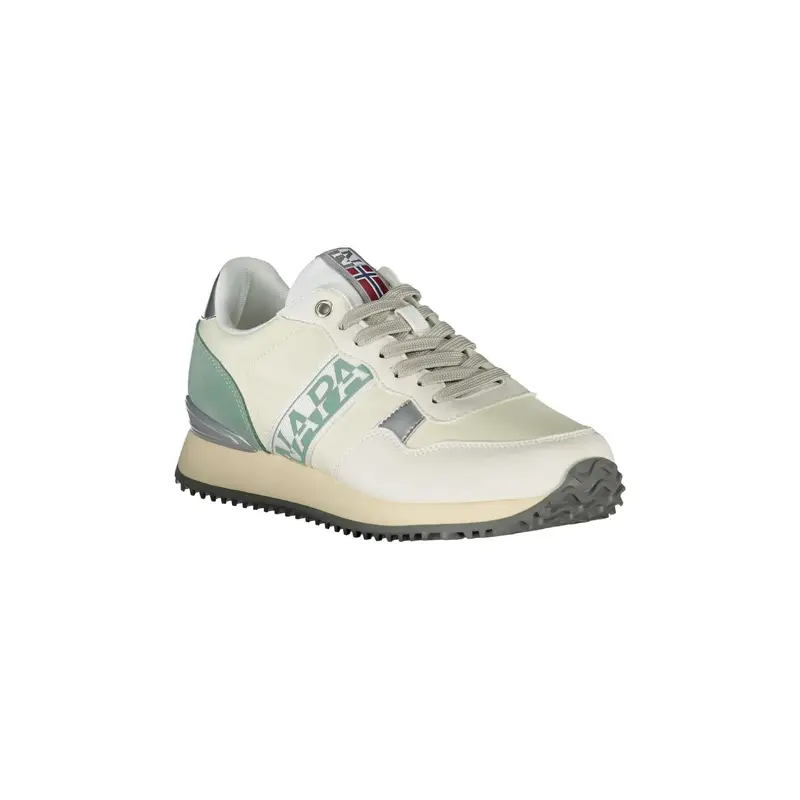 Sneakers Donna Bianche Stampa Logo Bianco miniatura 3