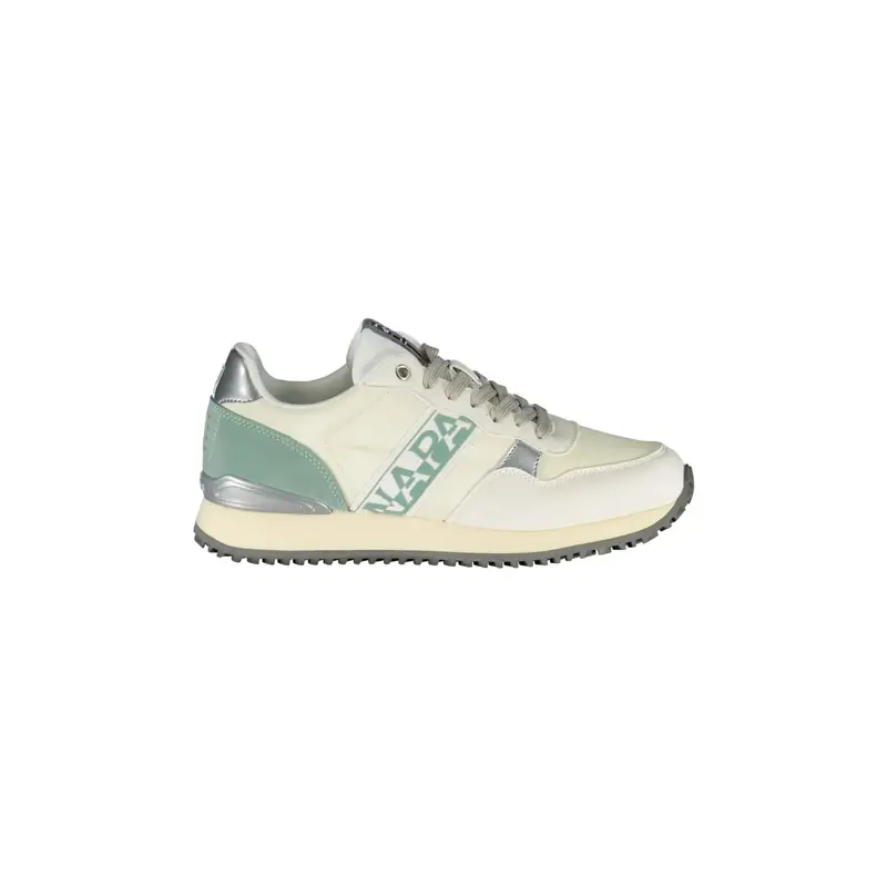 Sneakers Donna Bianche Stampa Logo Bianco