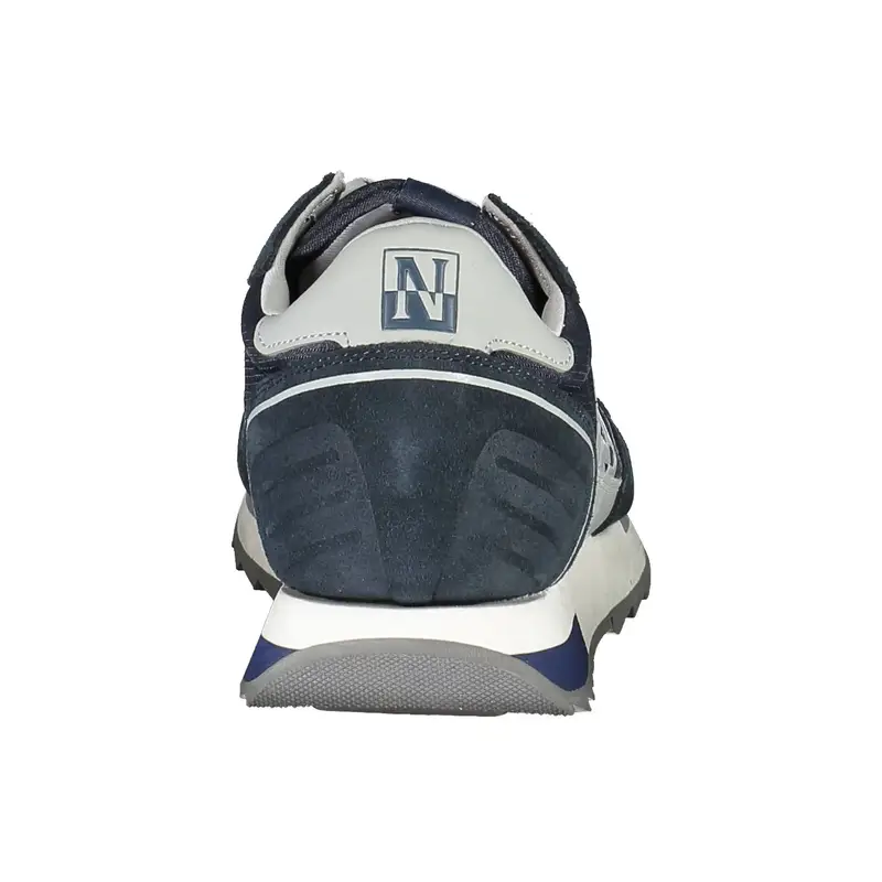 Napapijri Shoes Sneakers Uomo Blu con Dettagli a Contrasto miniatura 2