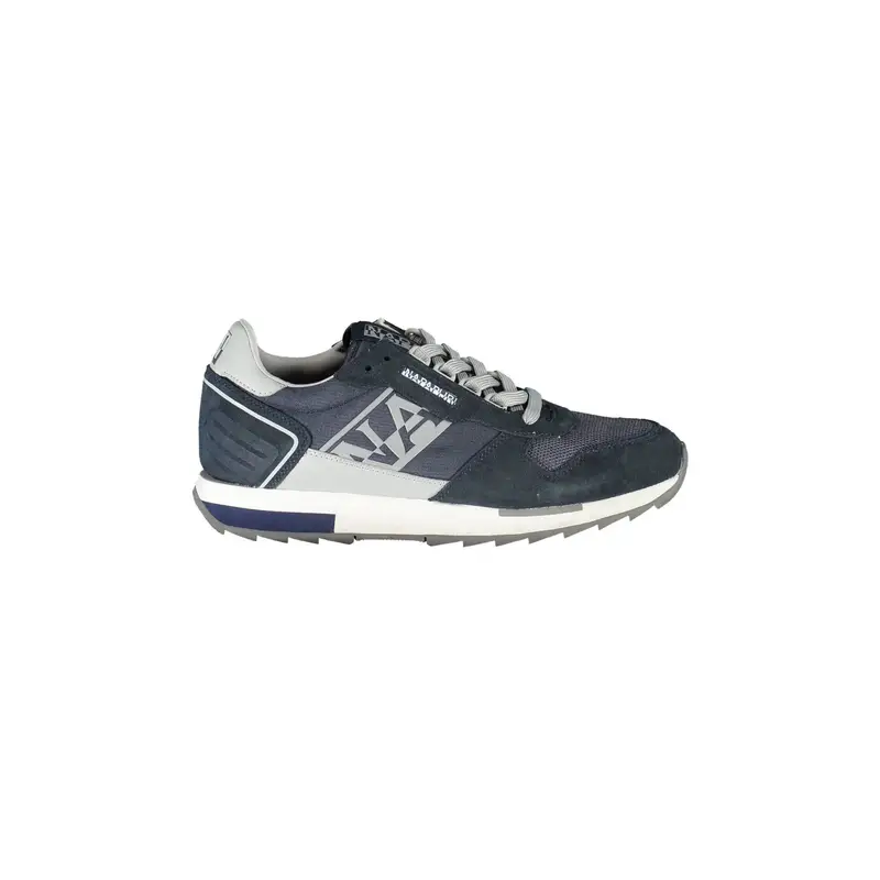 Napapijri Shoes Sneakers Uomo Blu con Dettagli a Contrasto