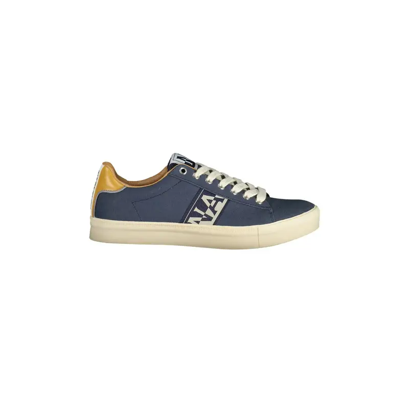 Napapijri Shoes Sneakers Uomo Blu con Stampa