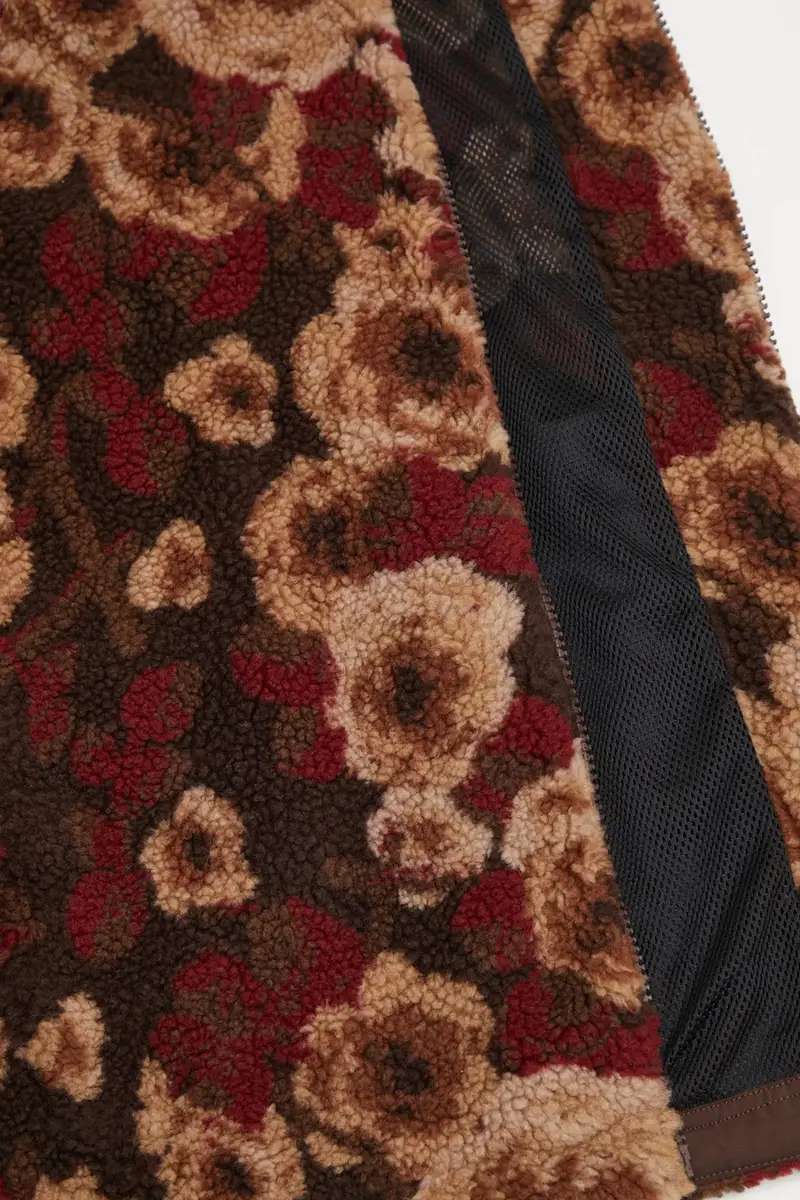 smanicato Napapijri x Martine Rose colore marrone NP0A4HEZFUA1 miniatura 5