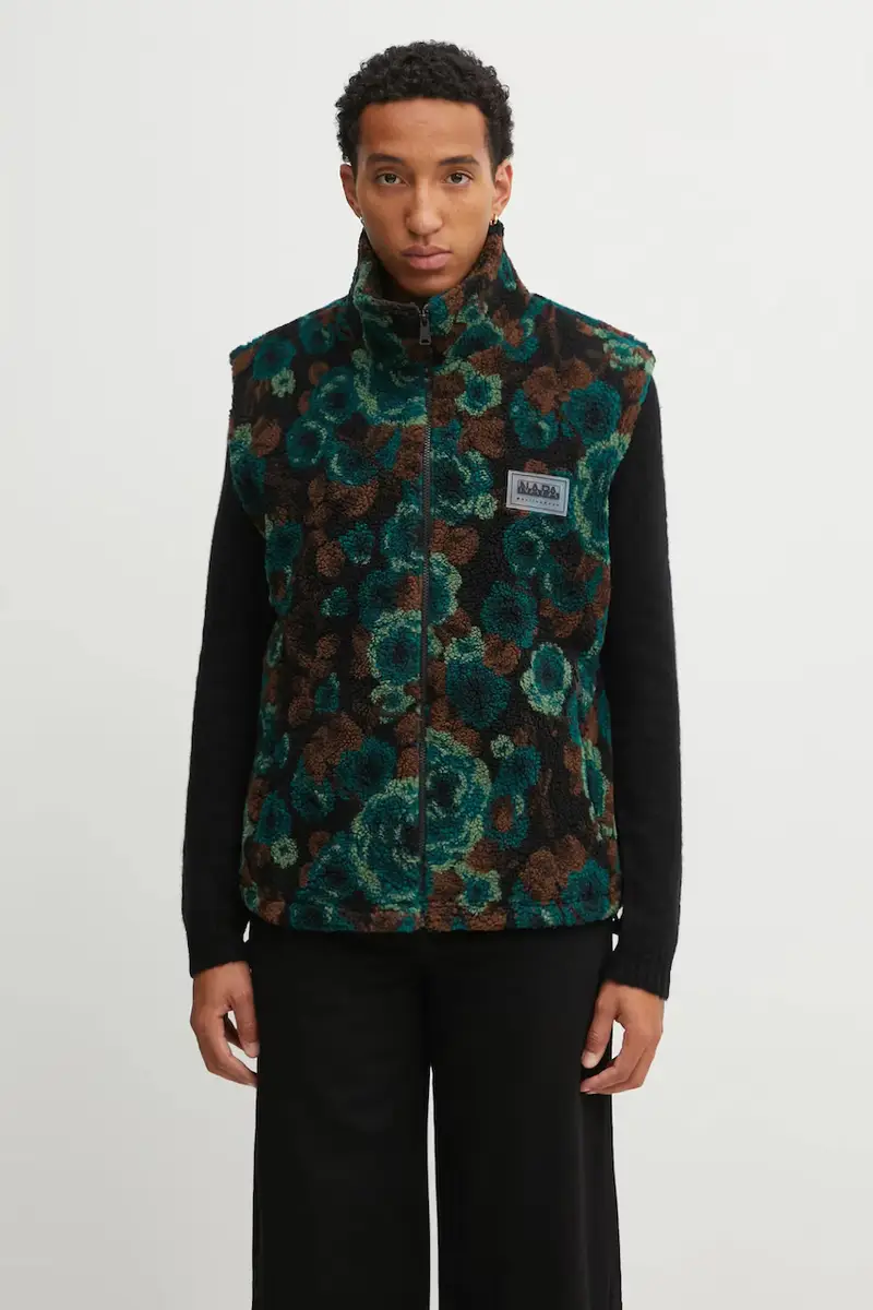 smanicato Napapijri x Martine Rose colore verde NP0A4HEZFUB1 Turchese