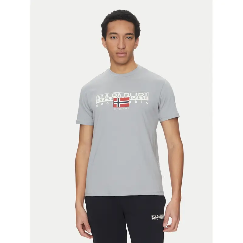 Napapijri T-shirt Grigio 3222564