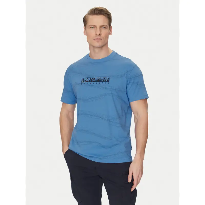 T-shirt B-Cellini NP0A4ILS Blu Regular Fit