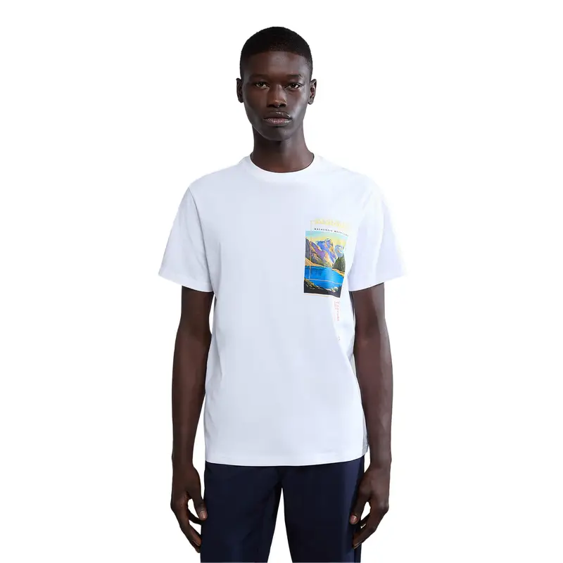 Napapijri T-shirt Uomo Bianco 4024328