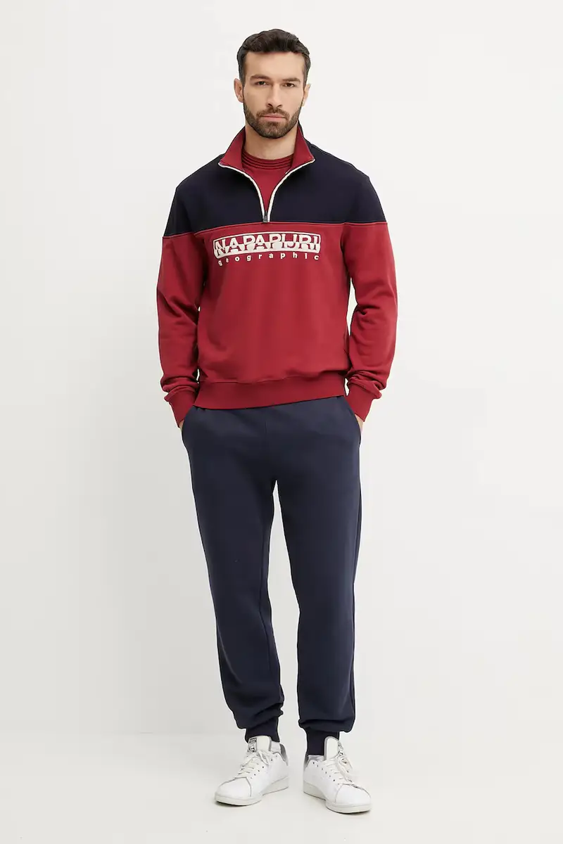 Napapijri T-shirt Uomo Rosso 3348754 miniatura 2