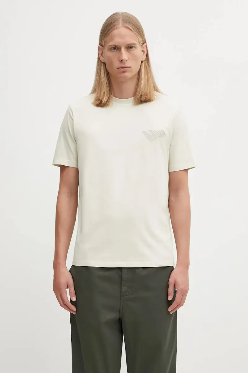 Napapijri T-shirt Uomo Beige 2520657 miniatura 3