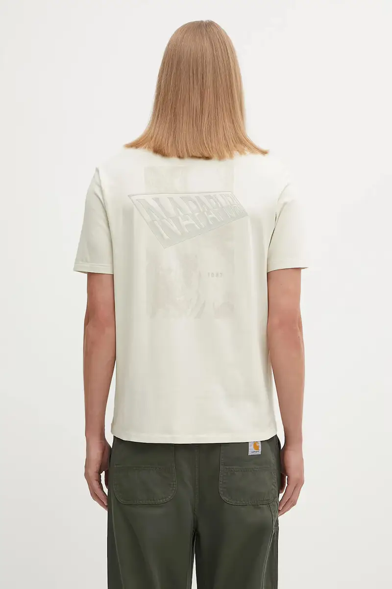 Napapijri T-shirt Uomo Beige 2520657