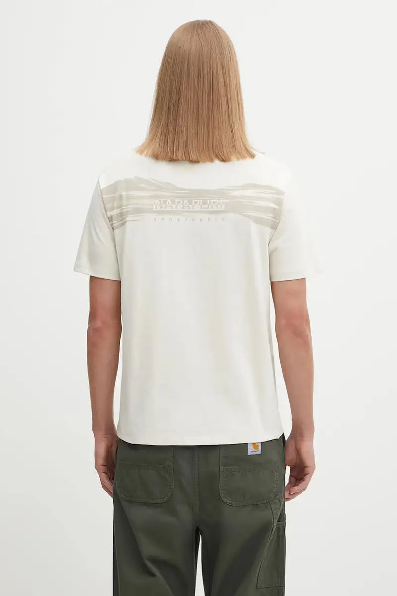 Napapijri T-shirt Uomo Beige 2520656