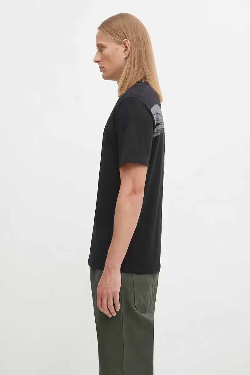 Napapijri T-shirt Uomo Nero 2471141 miniatura 2