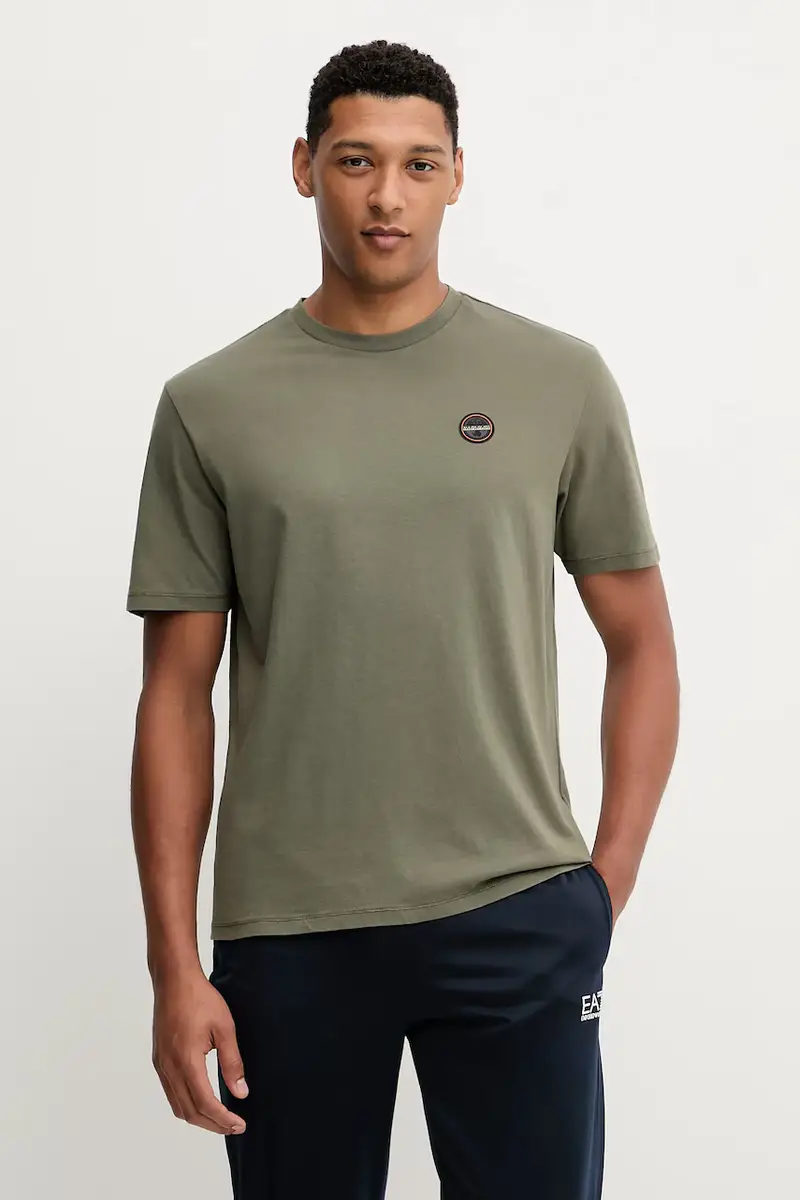 Napapijri T-shirt Uomo Verde 3669169