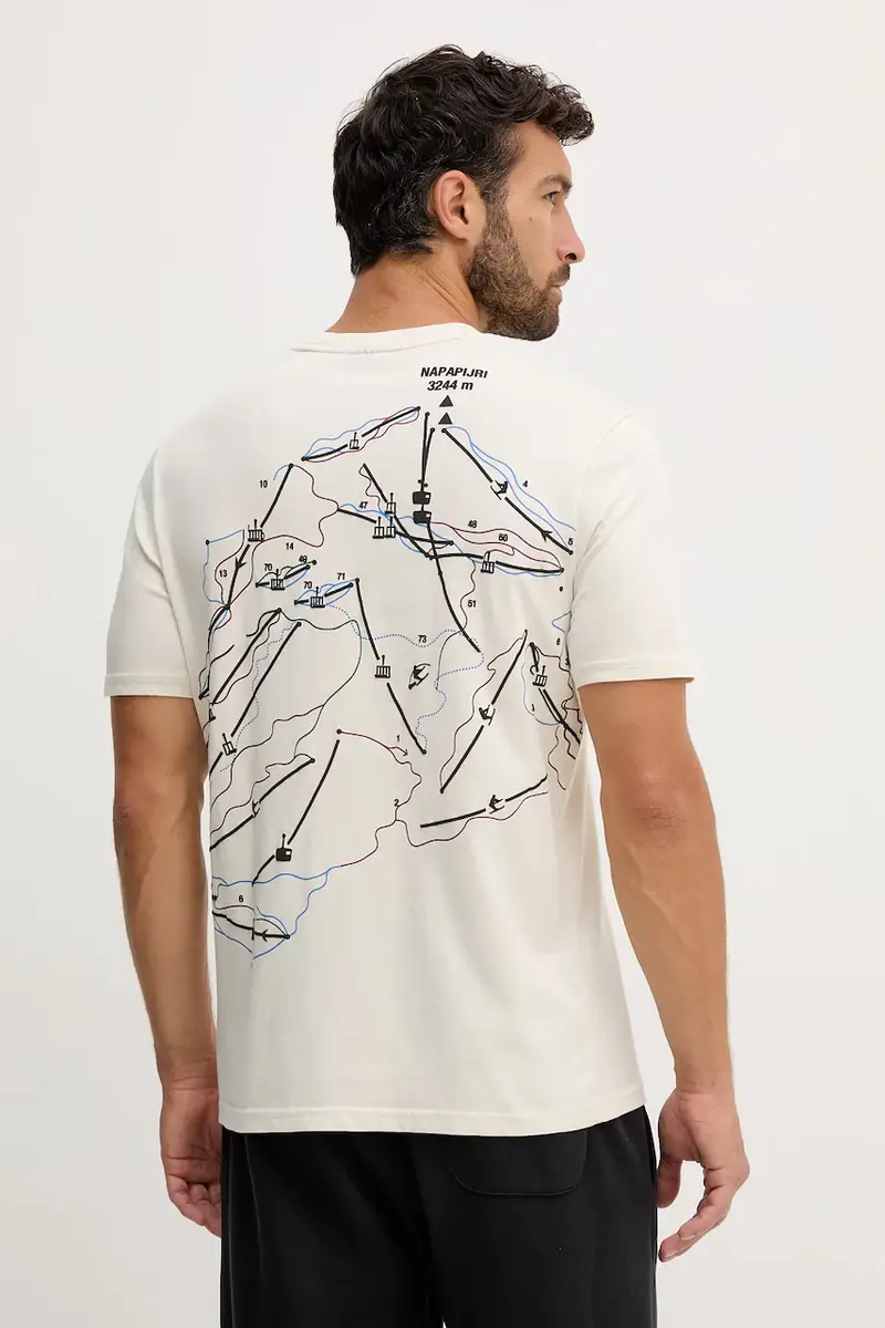 Napapijri T-shirt Uomo Beige 3573178