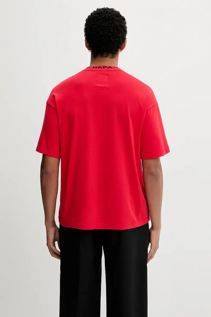 Napapijri T-shirt Uomo Rosso 2810174 miniatura 3