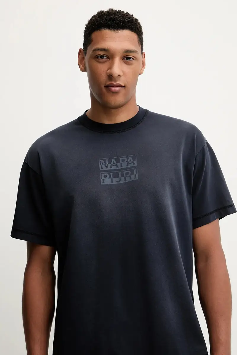 Napapijri T-shirt Uomo Blu 3592788 miniatura 4