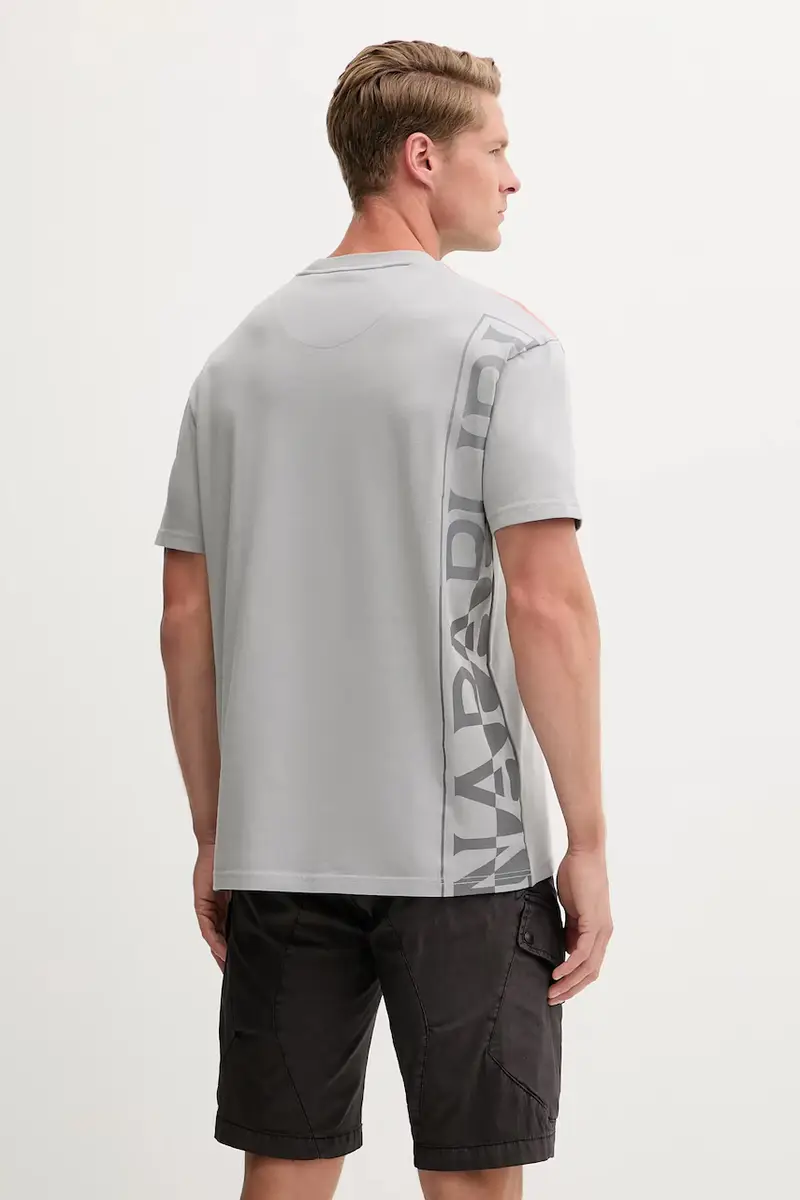 Napapijri T-shirt Uomo Grigio 3610728 miniatura 3