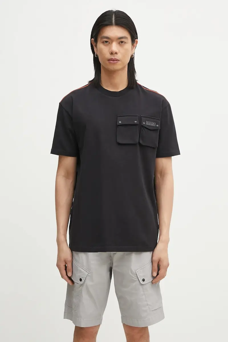 Napapijri T-shirt Uomo Nero 2256340