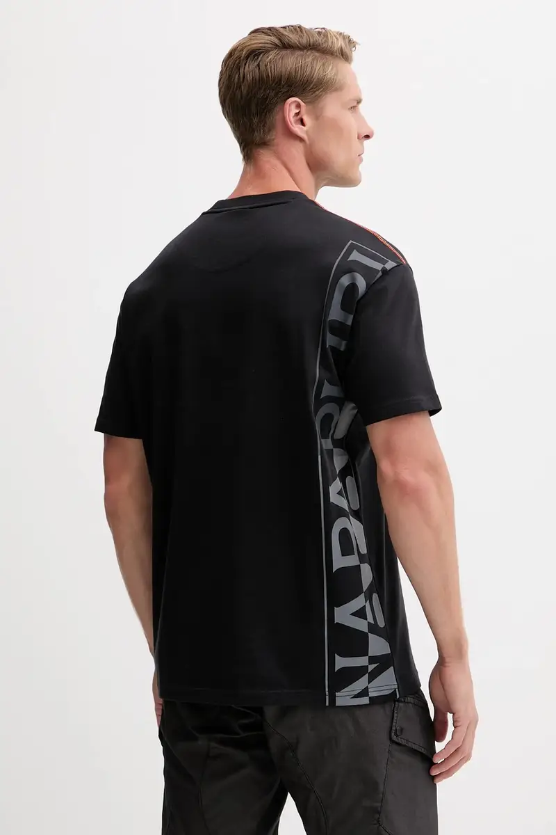 Napapijri T-shirt Uomo Nero 3644964 miniatura 3