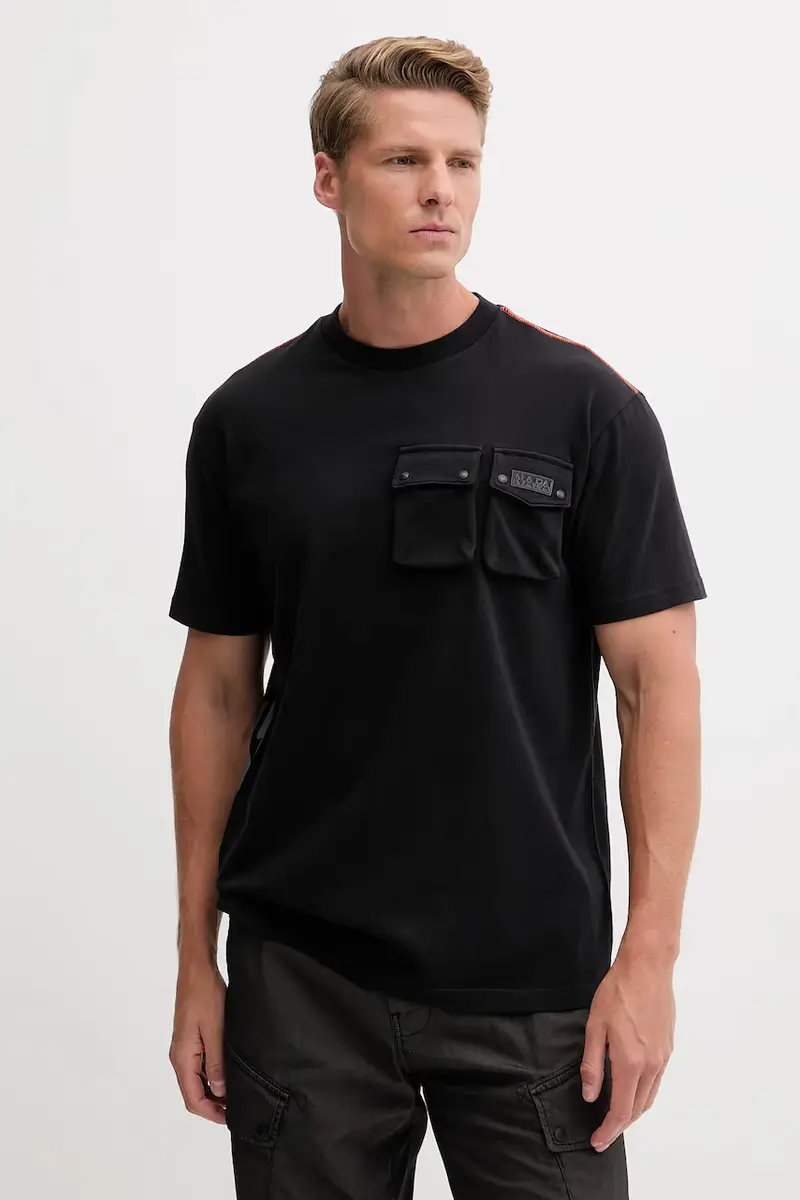 Napapijri T-shirt Uomo Nero 3644964