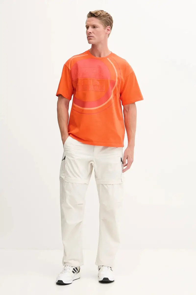 Napapijri T-shirt Uomo Arancione 3567911 miniatura 2