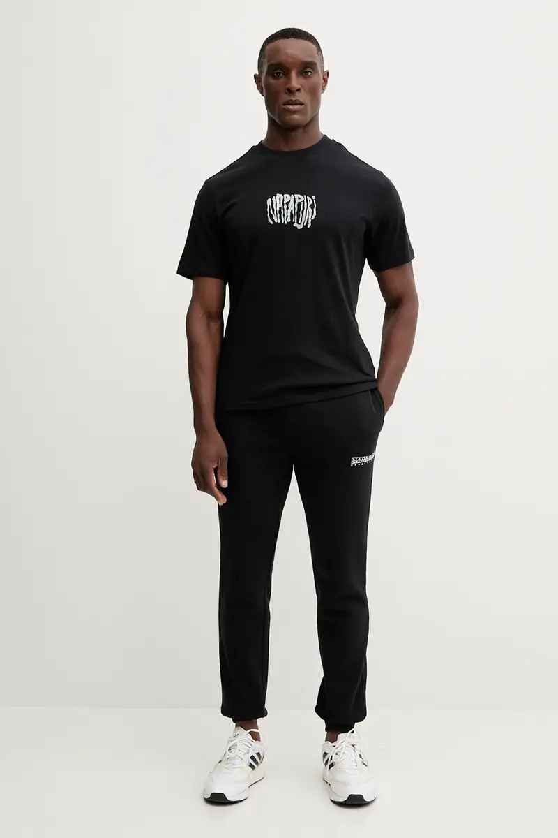 Napapijri T-shirt Uomo Nero 3642876 miniatura 2