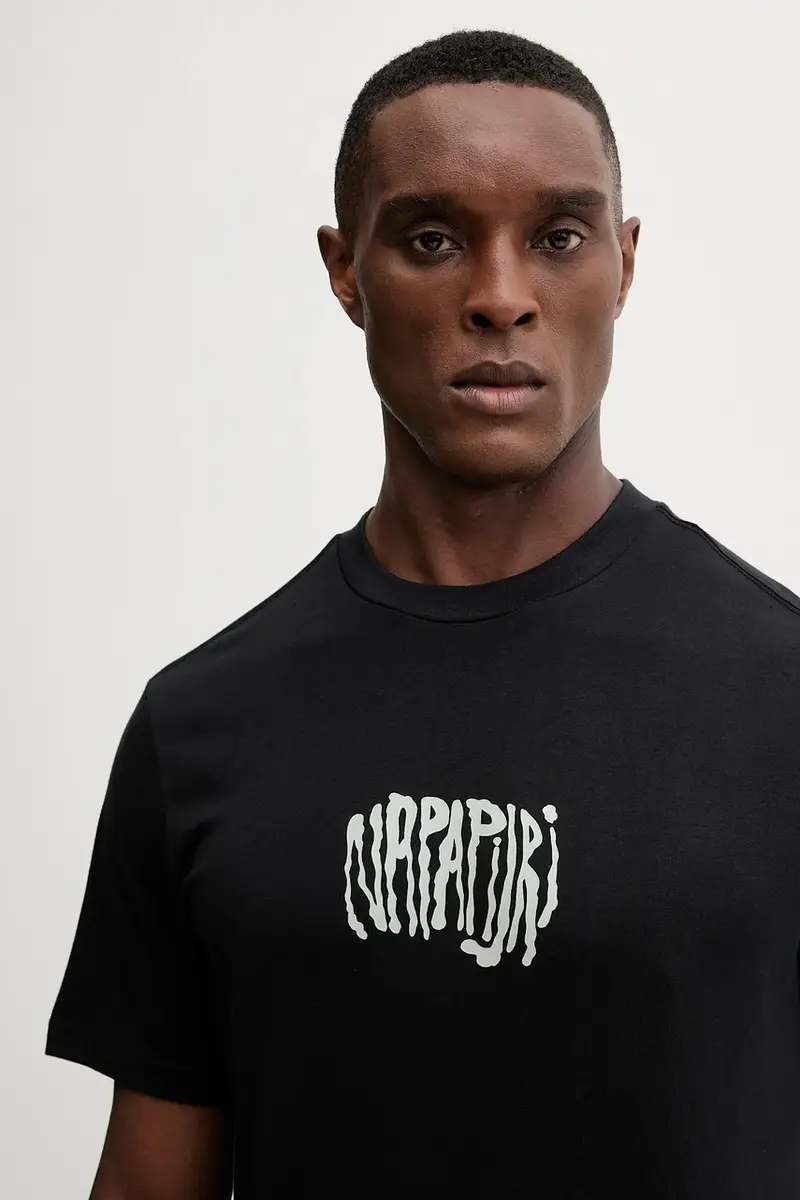 Napapijri T-shirt Uomo Nero 3642876 miniatura 4