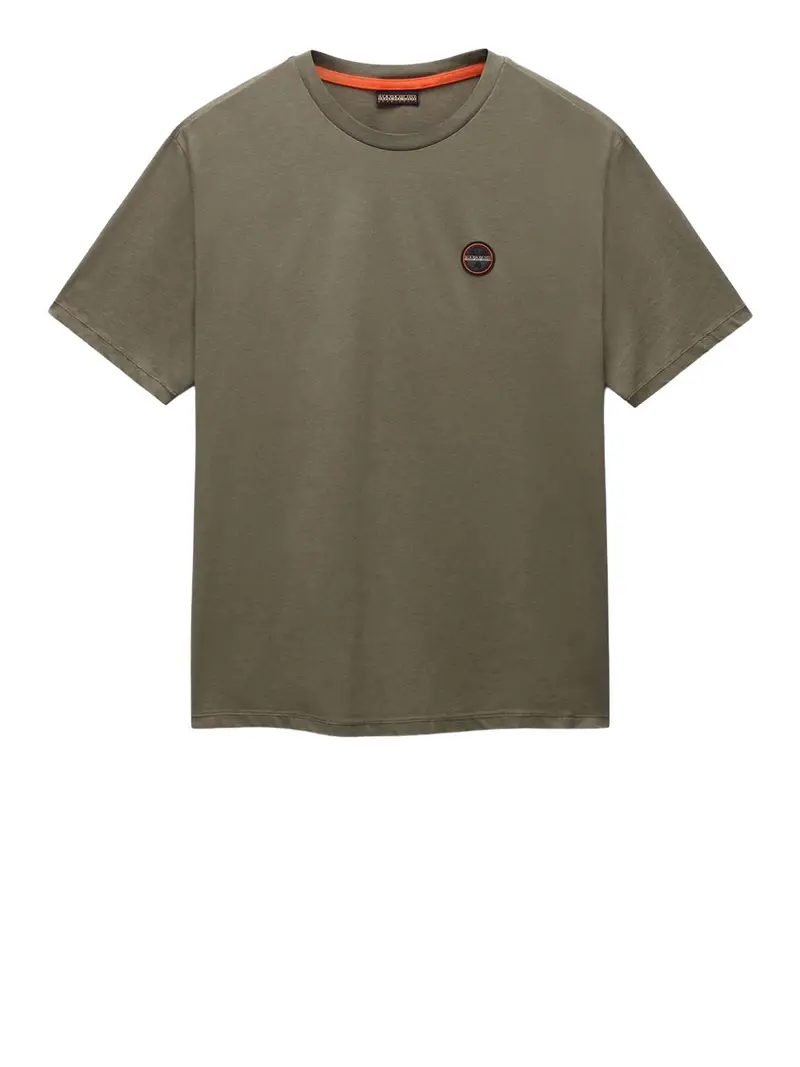 Napapijri T-shirt Uomo Verde 3830053