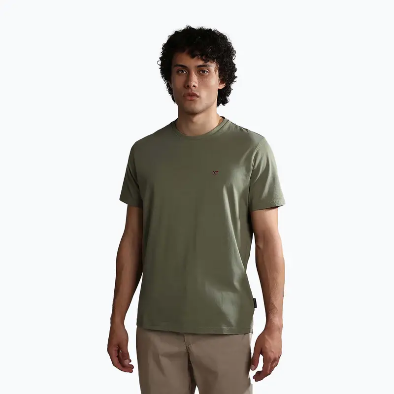 Napapijri T-shirt Uomo Verde 2934231