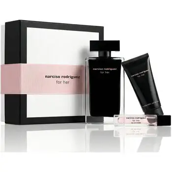 Narciso Rodriguez for Her EDT cofanetto 100 ml, lozione corpo 50 ml e miniatura EDT 10 ml 100ml