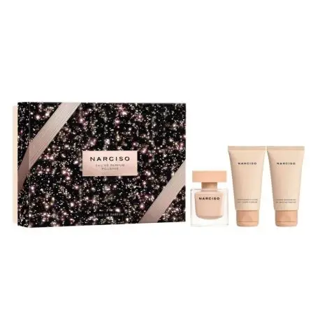 Set Narciso Rodriguez Poudree Edp 50ml Corpo 50ml Gel 50ml
