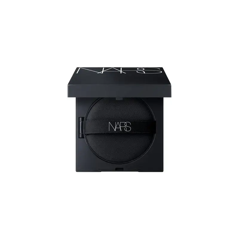 Cuscino Naturale Radiante lunga durata, Fondotinta in Polvere Vuoto Custodia Compatta in Plastica, Nero