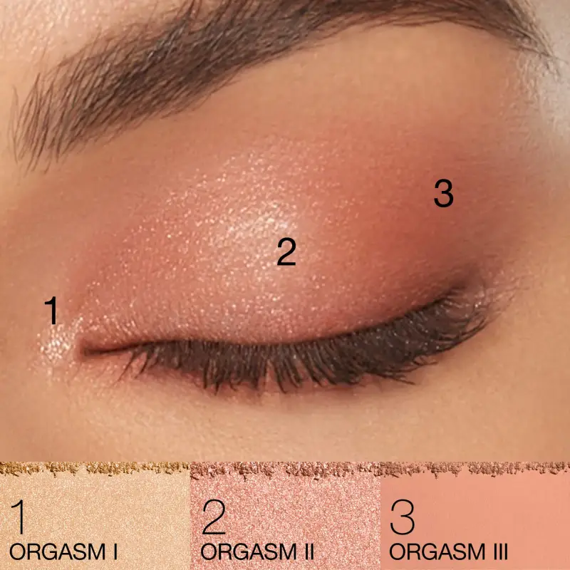 Occhi QUAD EYESHADOW ORGASM - Palette viso miniatura 5
