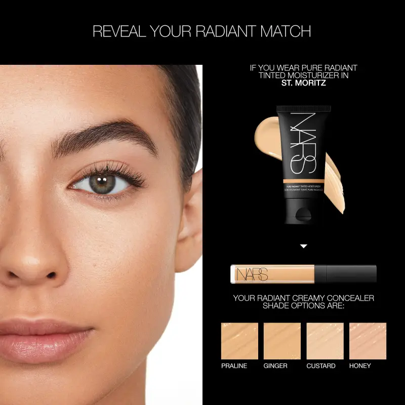 Viso PURE RADIANT TINTED MOISTURIZER SPF30/PA+++ ST. MORITZ - Fondotinta, Crema colorata viso miniatura 4