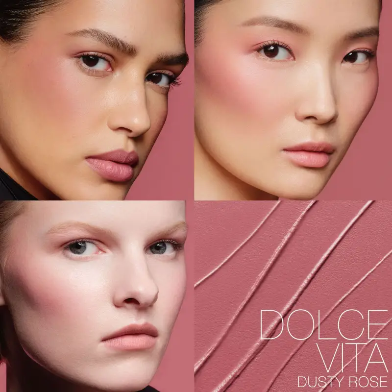 Viso The Multiple DOLCE VITA - Rossetti, Blush, Ombretti miniatura 2