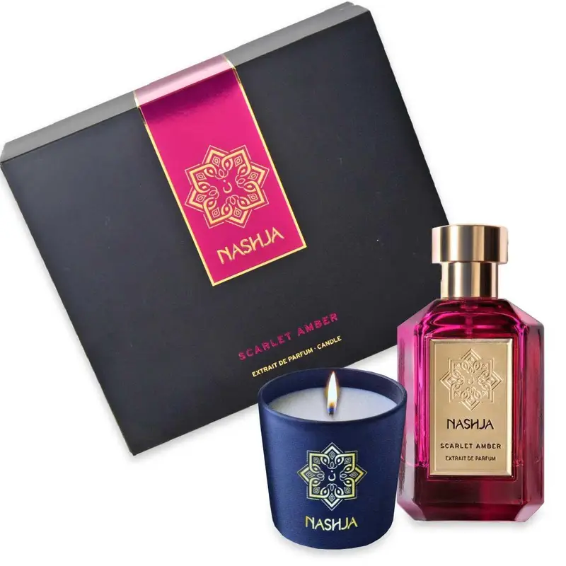 Set Nashja Scarlet Amber - Extrait de Parfum 100 ml