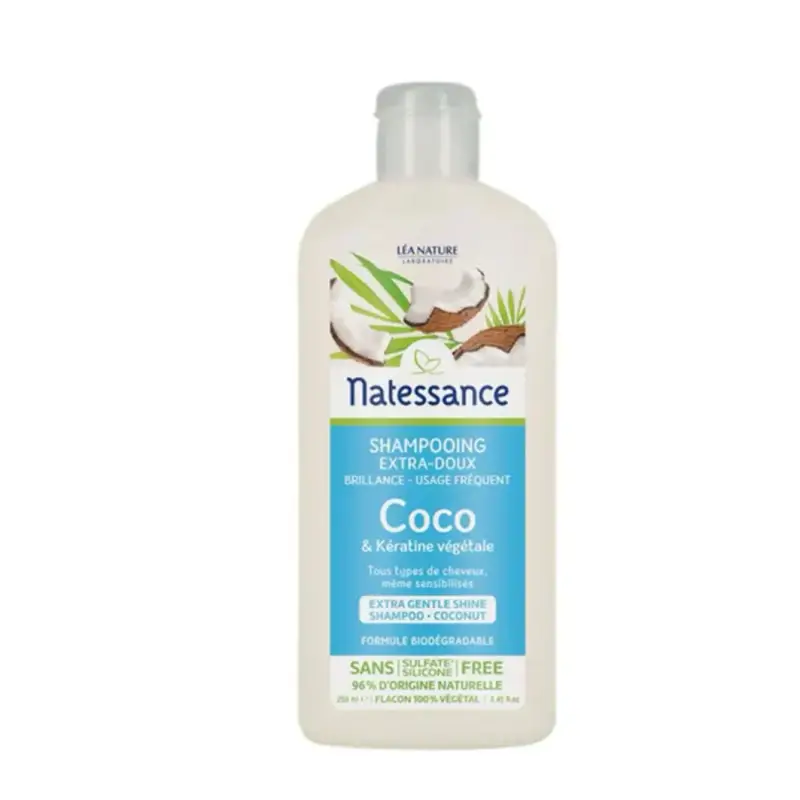 Coco Shampoo E Cheratina Vegetale Tutti I Tipi Di Capelli E Sensibilizzazioni 250ml