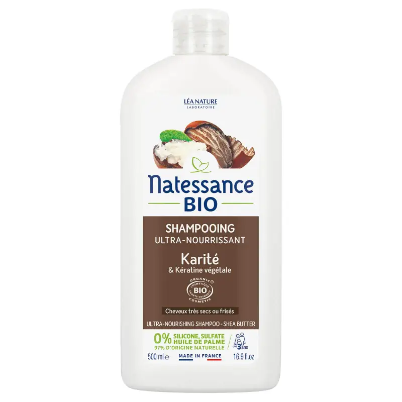 Karite Shampoo Ultra Nutriente Bio Cheratina Vegetale 500ml