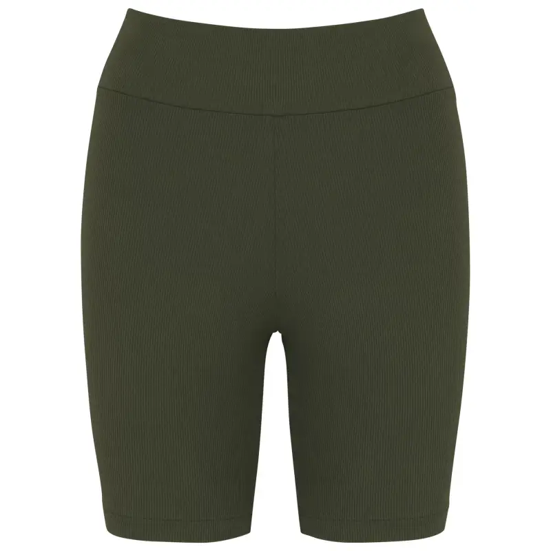 Pantaloni corti a coste ecologici donna Native Spirit