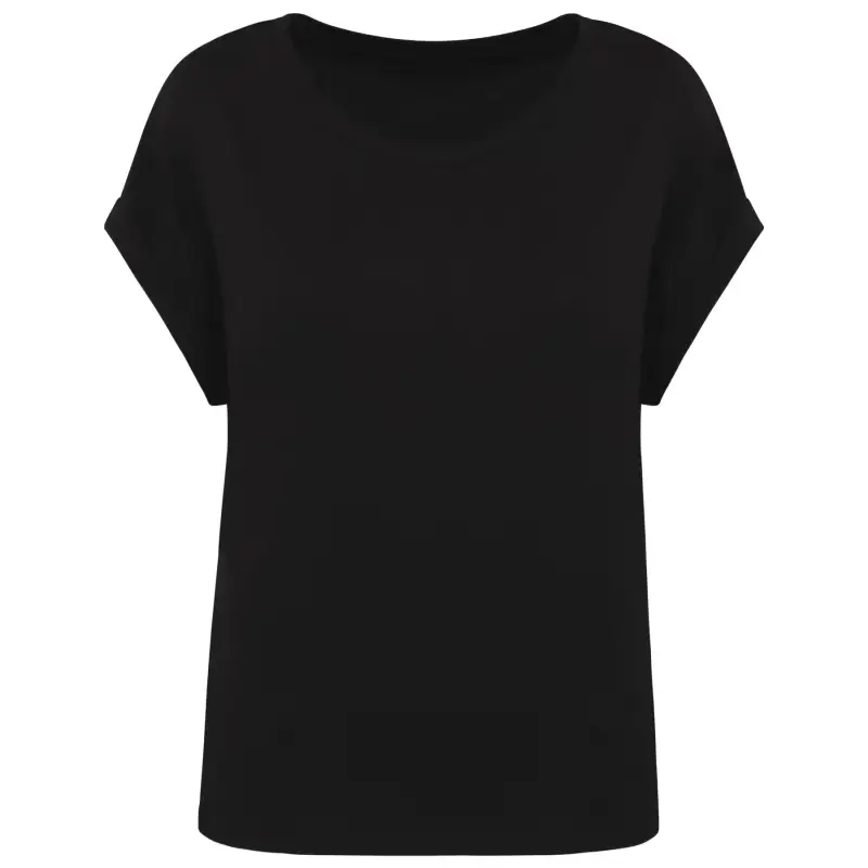 T-shirt eco-friendly a maniche risvoltate donna Native Spirit