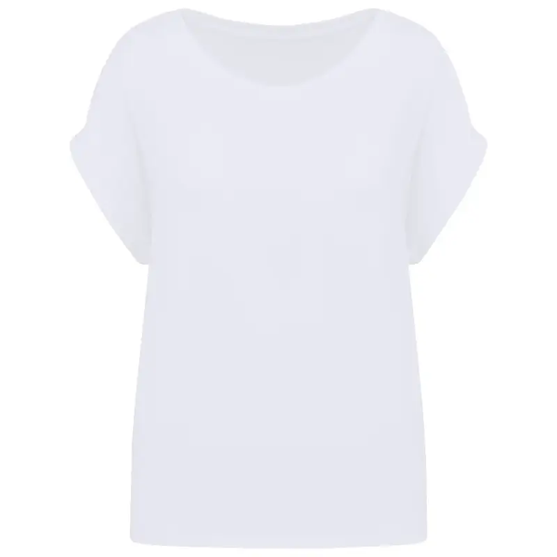 T-shirt eco-friendly a maniche risvoltate donna Native Spirit