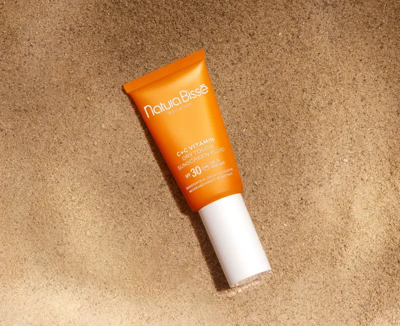 C+C Vitamin Dry Touch Sunscreen Fluid SPF30 - Protezione solare viso miniatura 2