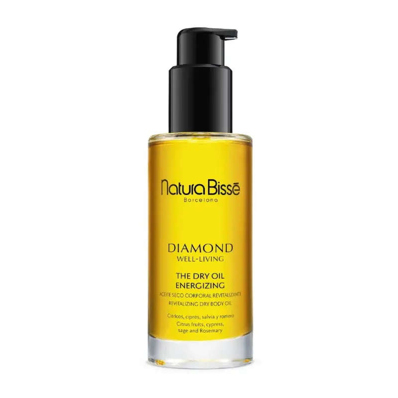 Diamond Well-Living The Dry Oil Energizing - Olio e scrub corpo
