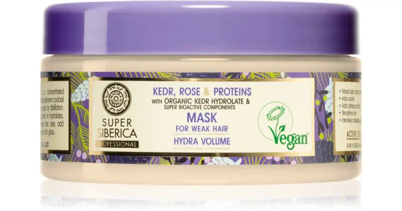 Maschera Debole Pino Rosa e Proteine Capelluto 400ml