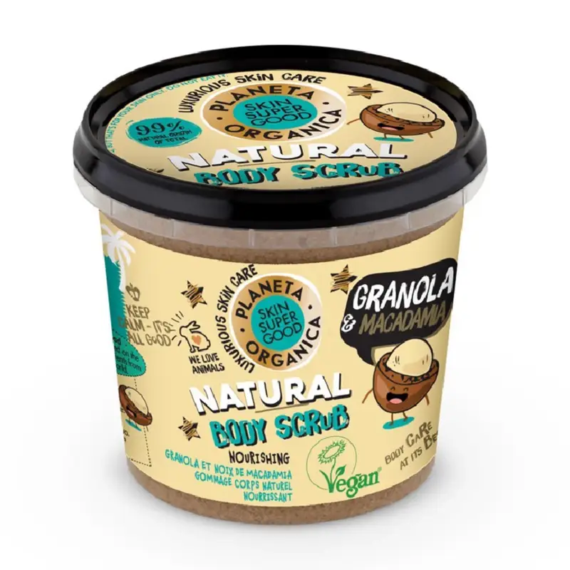 Pelle Corpo Naturale Super Buono Crema Granola Macadamia 360ml