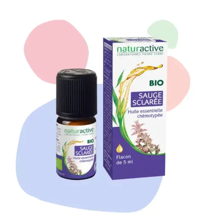 Olio essenziale di salvia sclarea biologico Naturactive 5ml