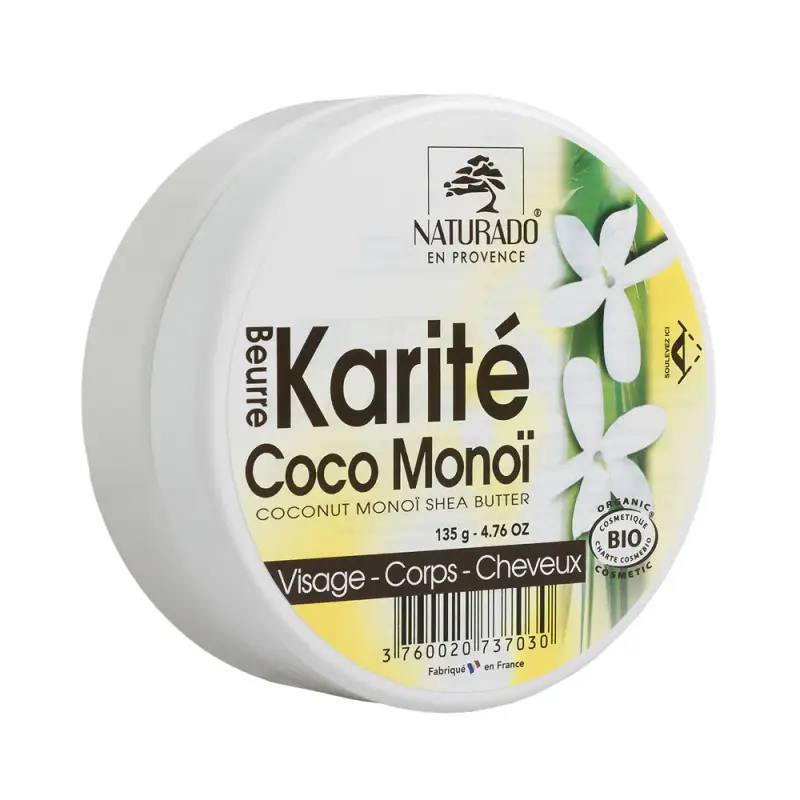 Burro Di Karitè Bio Cocco Monoi 135g