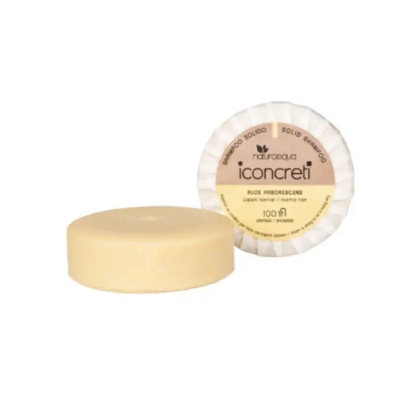 I Concreti Shampoo Solido all'Aloe Arborescens, da 80 g