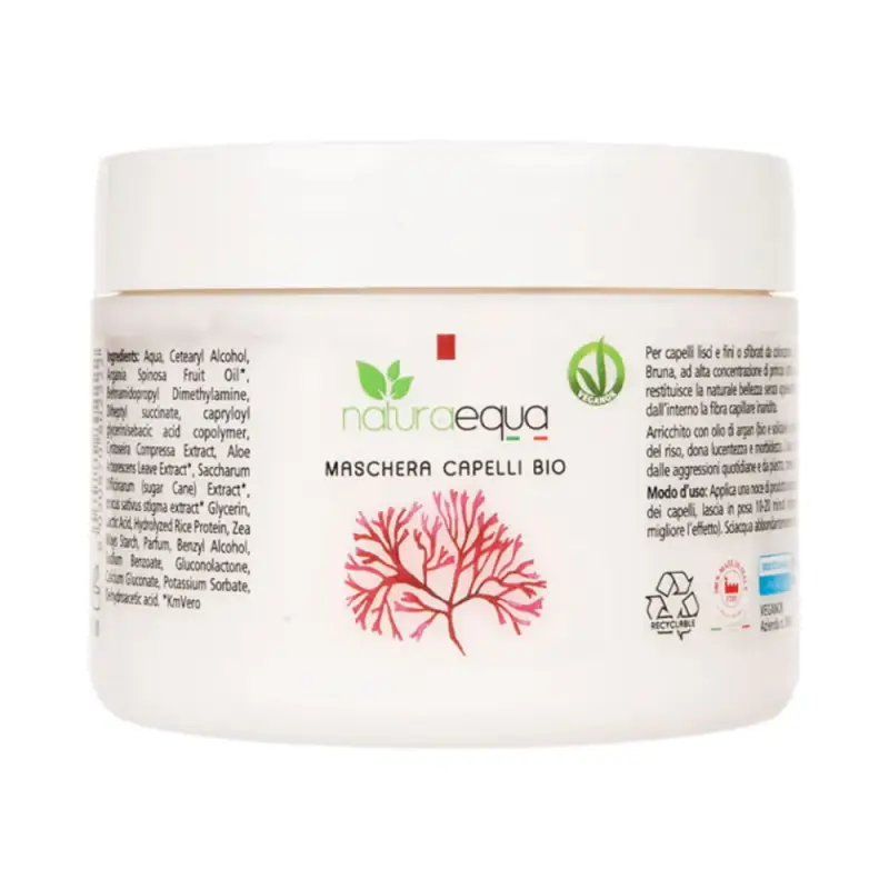 Maschera Capelli Alga Ristrutturante Bruna, 250 Ml