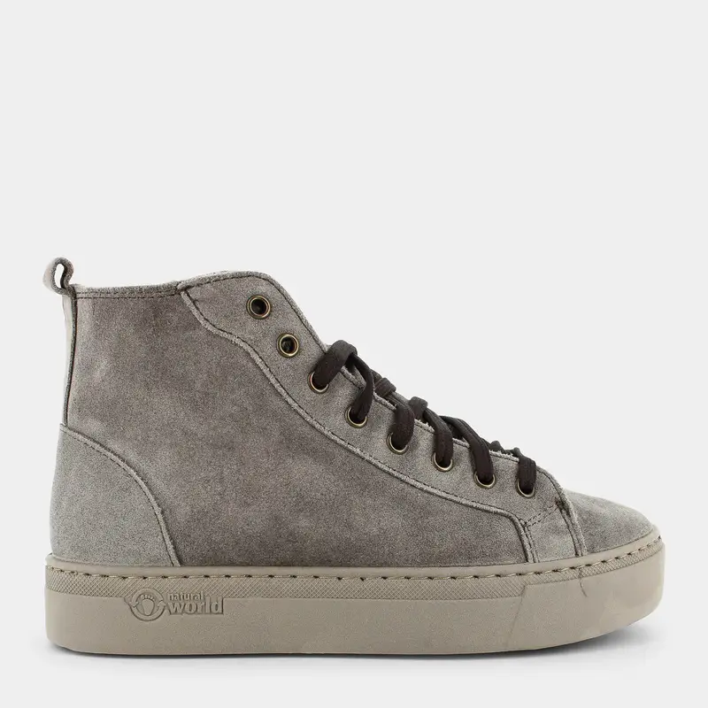 NATURAL WORLD Scarponcini Donna Grigio 2503619